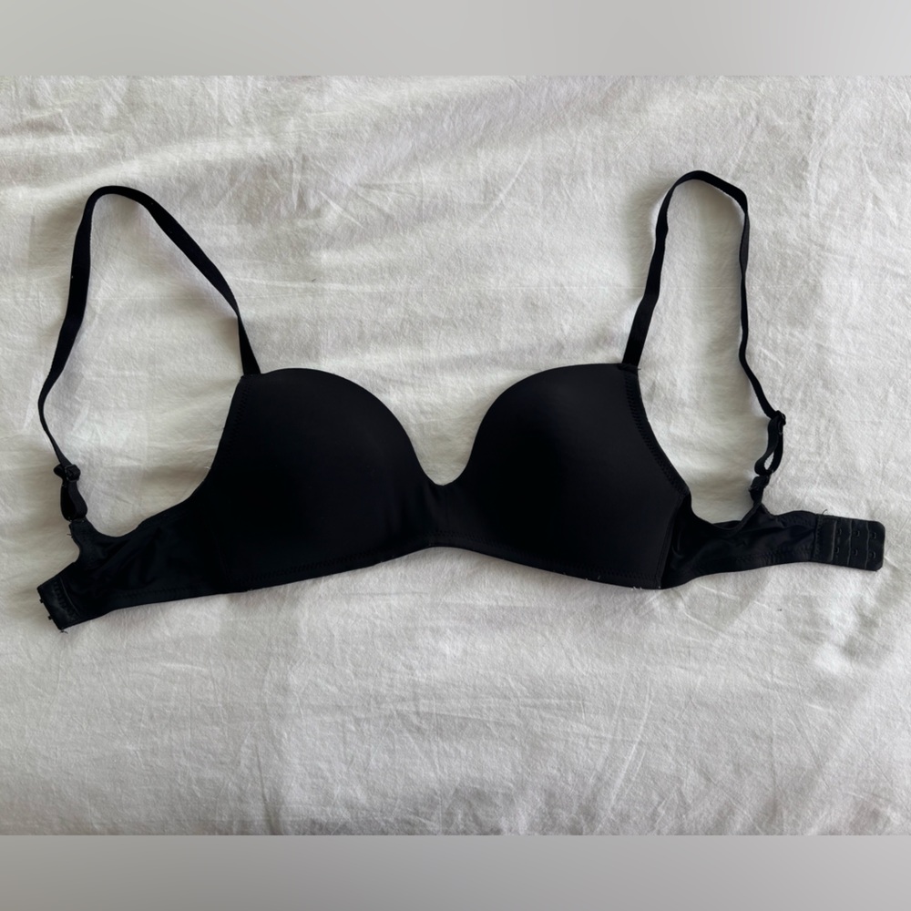 black bra